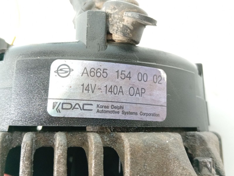 Recambio de alternador para ssangyong rexton / rexton ii (gab_) 2.7 xdi referencia OEM IAM   