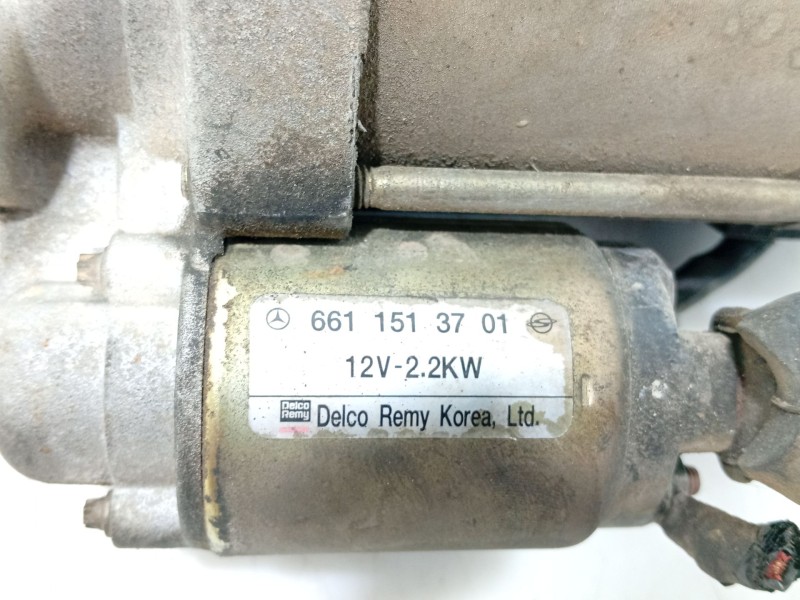Recambio de motor arranque para ssangyong rexton / rexton ii (gab_) 2.7 xdi referencia OEM IAM   
