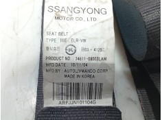 Recambio de cinturon seguridad delantero derecho para ssangyong rexton / rexton ii (gab_) 2.7 xdi referencia OEM IAM    2