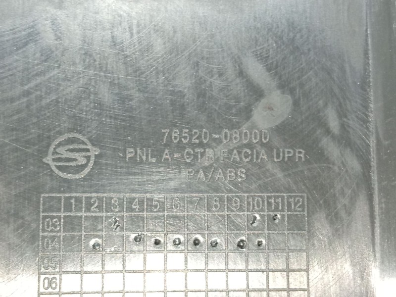 Recambio de moldura para ssangyong rexton / rexton ii (gab_) 2.7 xdi referencia OEM IAM   