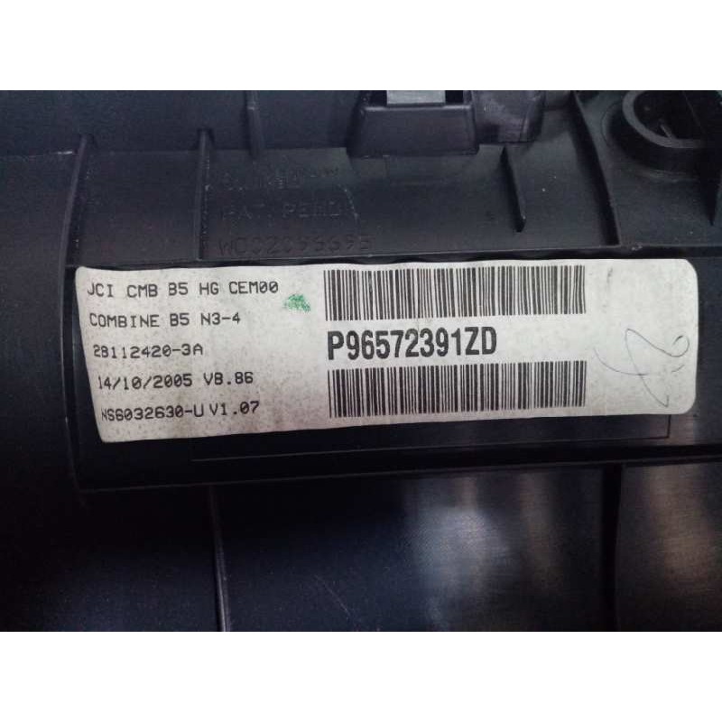 Recambio de cuadro instrumentos para citroen c4 berlina collection   |   06.04 - 12.08 | 2004 - 2008 | 88 cv / 65 kw referencia  Recambio de cuadro instrumentos para citroen c4 berlina collection   |   06.04 - 12.08 | 2004 - 2008 | 88 cv / 65 kw referencia