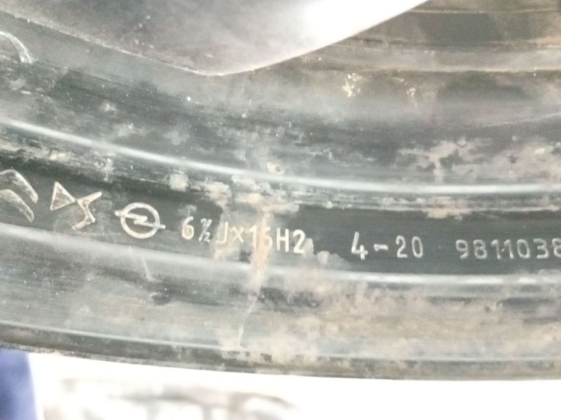 Recambio de llanta para citroën c3 iii (sx) 1.2 puretech 82 referencia OEM IAM   