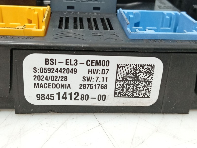 Recambio de modulo electronico para citroën c3 iii (sx) 1.2 puretech 82 referencia OEM IAM   