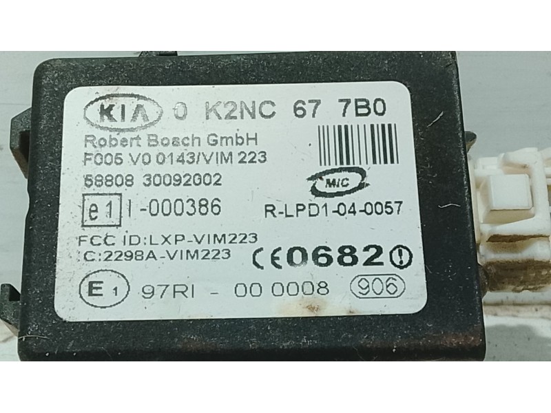 Recambio de modulo electronico para kia sorento i (jc) 2.5 crdi referencia OEM IAM   