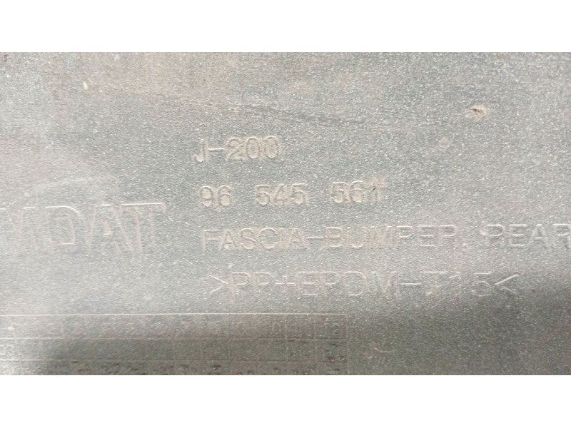 Recambio de paragolpes trasero para chevrolet lacetti (j200) 1.6 referencia OEM IAM   
