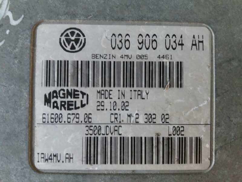 Recambio de centralita motor uce para seat ibiza (6l1) stella   |   04.02 - 12.04 | 2002 - 2004 | 75 cv / 55 kw referencia OEM I