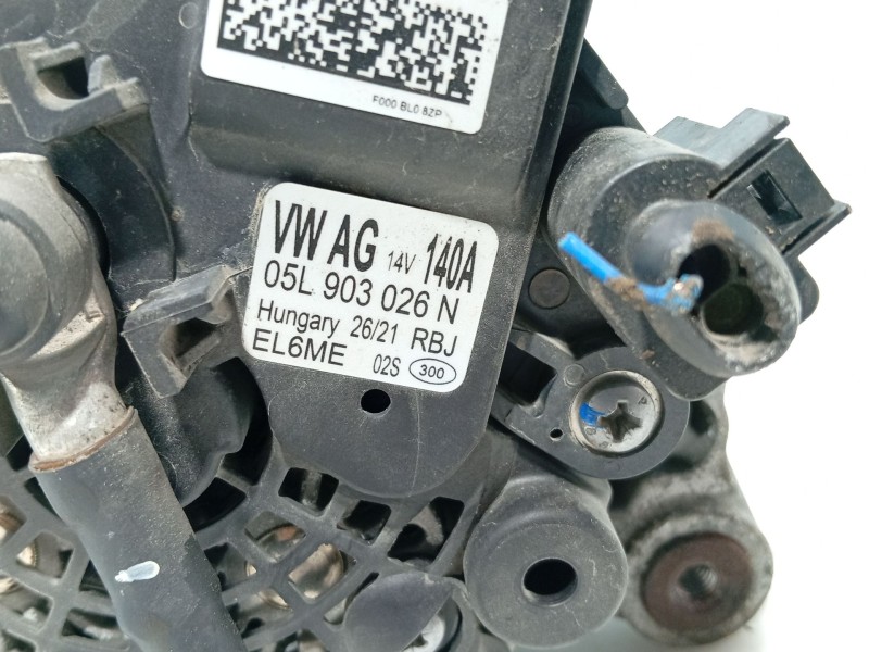 Recambio de alternador para audi q3 sportback (f3n) 35 tdi referencia OEM IAM   