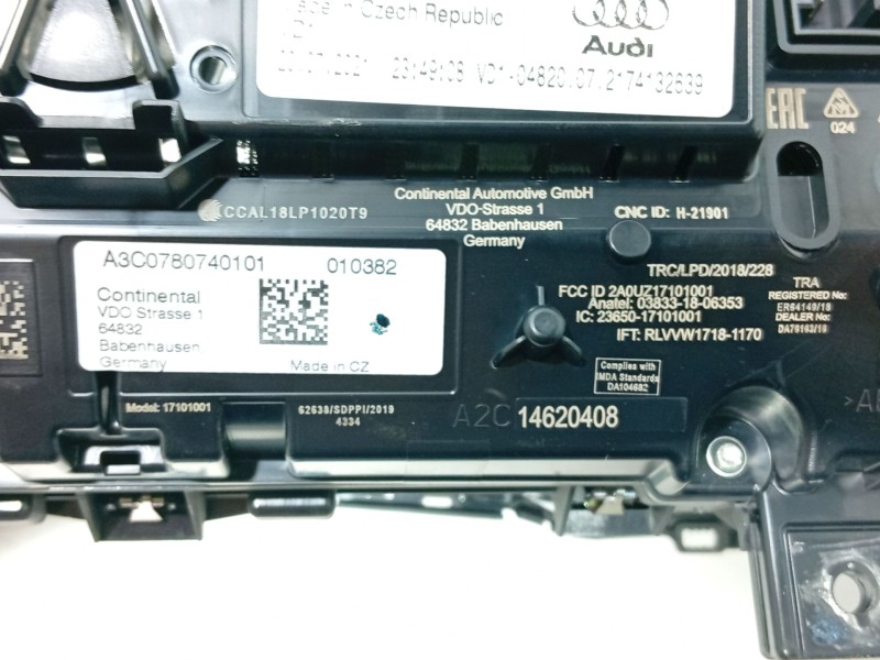 Recambio de cuadro instrumentos para audi q3 sportback (f3n) 35 tdi referencia OEM IAM   