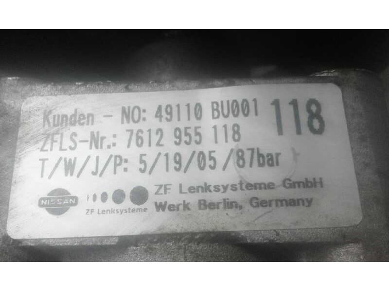Recambio de bomba servodireccion para nissan almera tino (v10m) acenta   |   04.03 - 12.06 | 2003 - 2006 | 116 cv / 85 kw refere