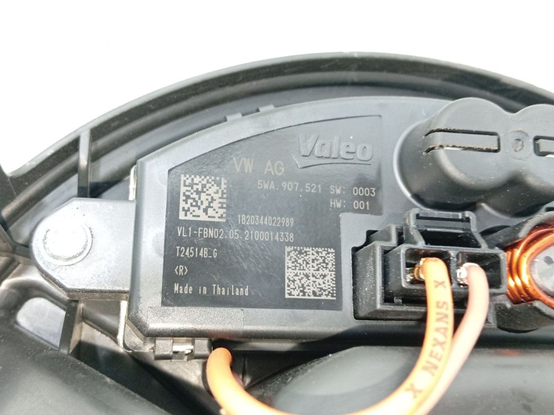Recambio de ventilador calefaccion para audi q3 sportback (f3n) 35 tdi referencia OEM IAM   