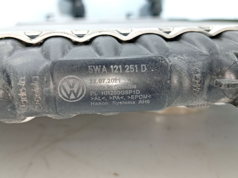 Recambio de radiador agua para audi q3 sportback (f3n) 35 tdi referencia OEM IAM   