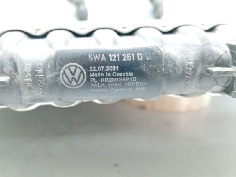 Recambio de radiador agua para audi q3 sportback (f3n) 35 tdi referencia OEM IAM   
