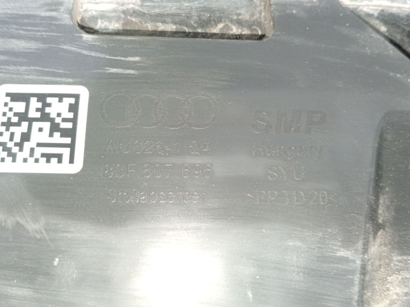 Recambio de refuerzo paragolpes trasero para audi q3 sportback (f3n) 35 tdi referencia OEM IAM   