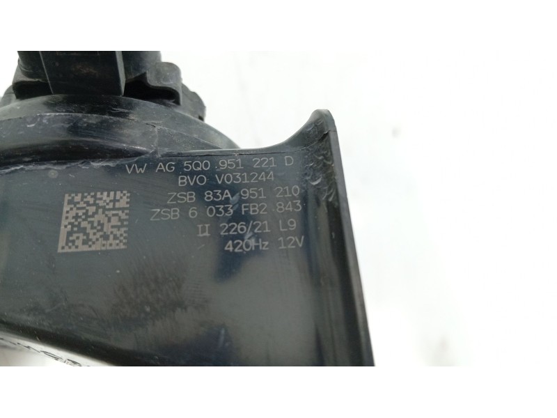 Recambio de claxon para audi q3 sportback (f3n) 35 tdi referencia OEM IAM   