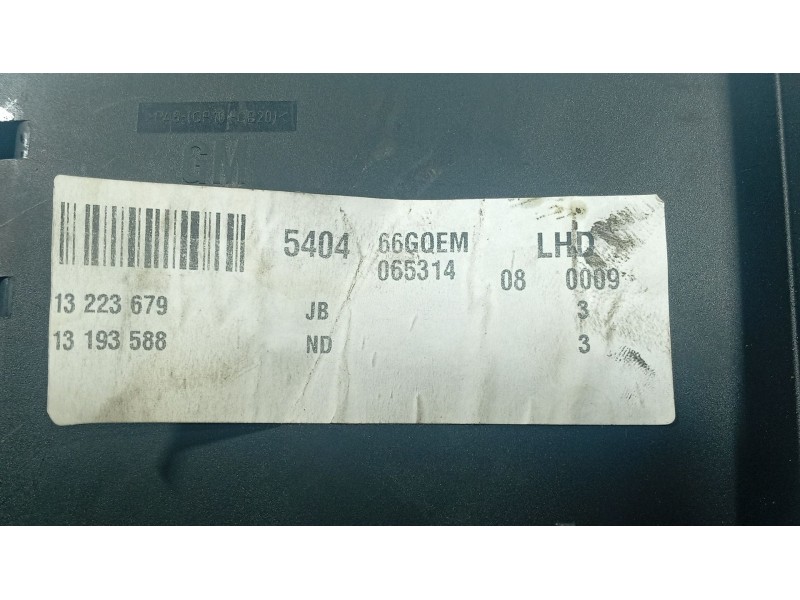Recambio de modulo electronico para opel vectra c gts (z02) 1.9 cdti (f68) referencia OEM IAM   