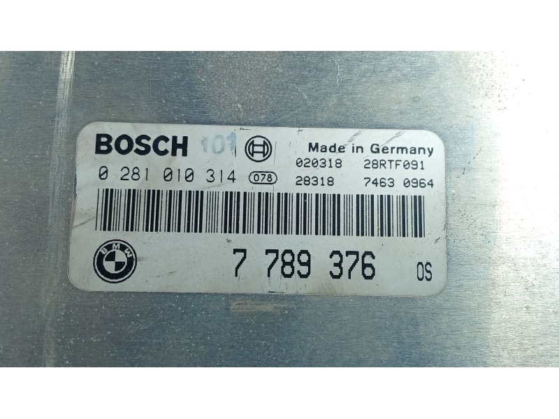 Recambio de centralita motor uce para bmw 3 (e46) 330 d referencia OEM IAM   