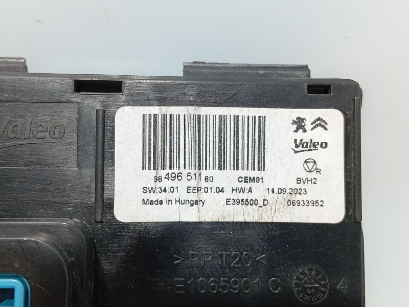 Recambio de modulo electronico para citroën c3 iii (sx) 1.2 puretech 82 referencia OEM IAM   