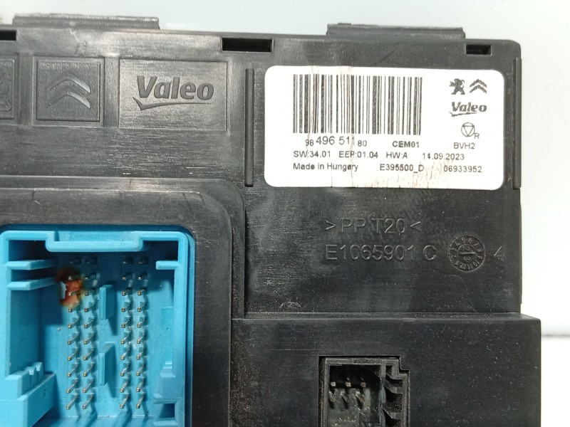 Recambio de modulo electronico para citroën c3 iii (sx) 1.2 puretech 82 referencia OEM IAM   
