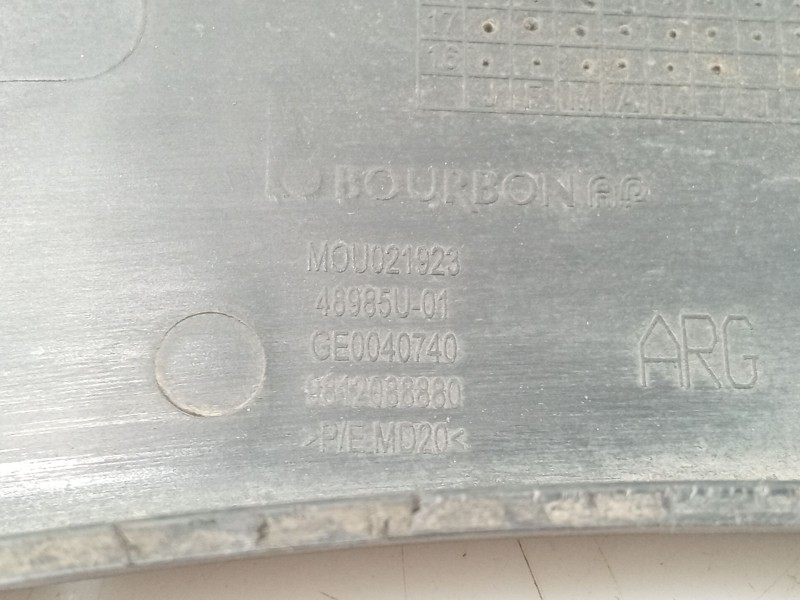 Recambio de moldura para citroën c3 iii (sx) 1.2 puretech 82 referencia OEM IAM   