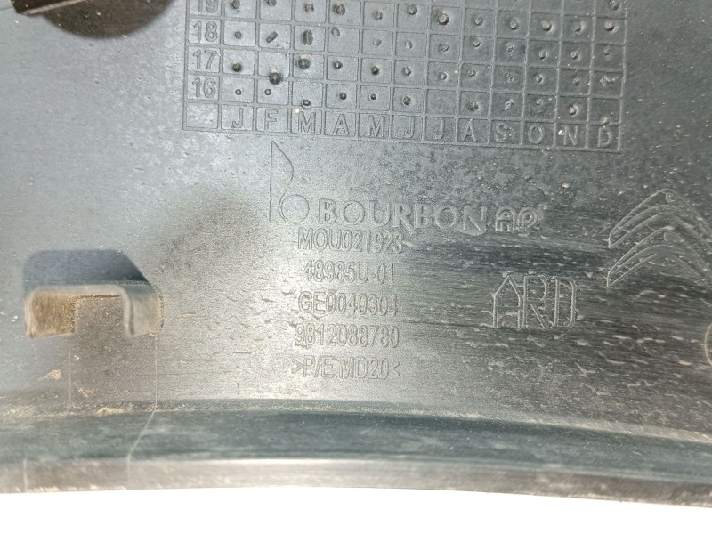 Recambio de moldura para citroën c3 iii (sx) 1.2 puretech 82 referencia OEM IAM   