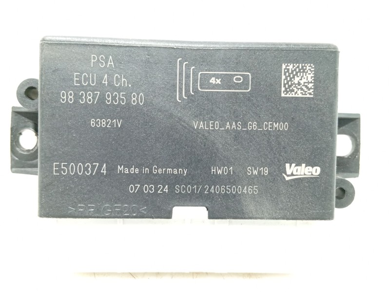 Recambio de modulo electronico para citroën c3 iii (sx) 1.2 puretech 82 referencia OEM IAM   