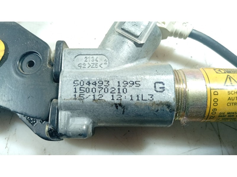 Recambio de anclaje cinturon delantero izquierdo para citroën zx (n2) 1.9 d referencia OEM IAM   