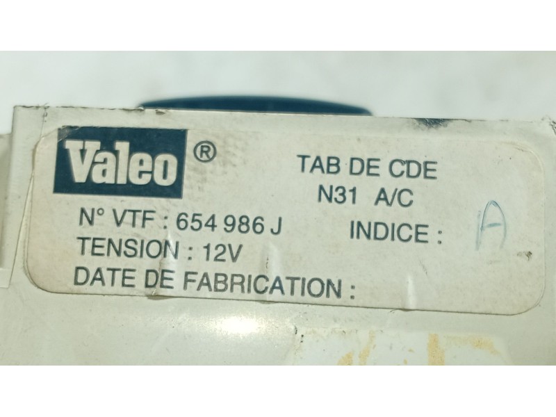 Recambio de mando calefaccion / aire acondicionado para citroën zx (n2) 1.9 d referencia OEM IAM   