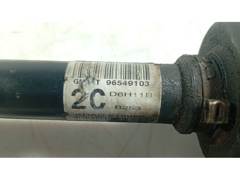 Recambio de transmision delantera izquierda para chevrolet lacetti (j200) 1.6 referencia OEM IAM   