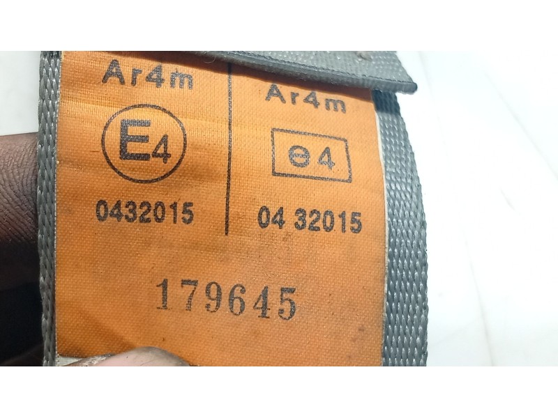 Recambio de cinturon seguridad trasero derecho para chevrolet lacetti (j200) 1.6 referencia OEM IAM   