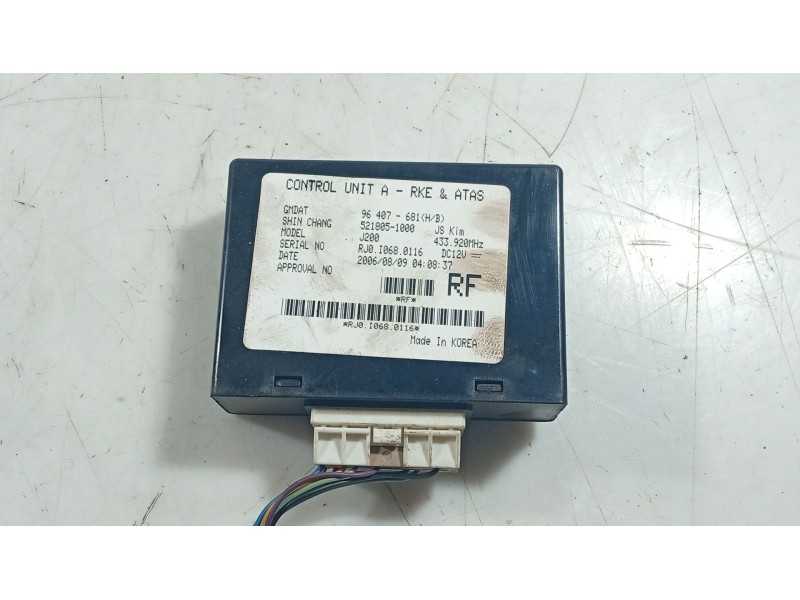 Recambio de modulo electronico para chevrolet lacetti (j200) 1.6 referencia OEM IAM   
