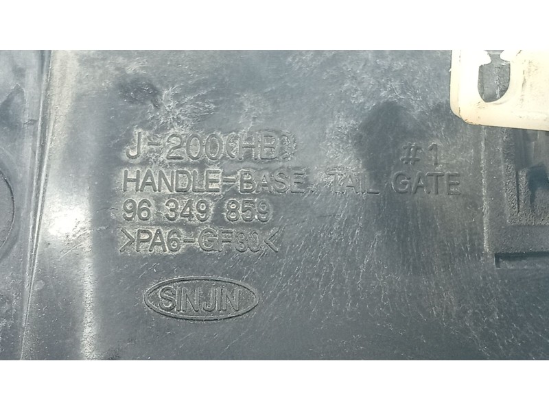 Recambio de maneta exterior porton para chevrolet lacetti (j200) 1.6 referencia OEM IAM   