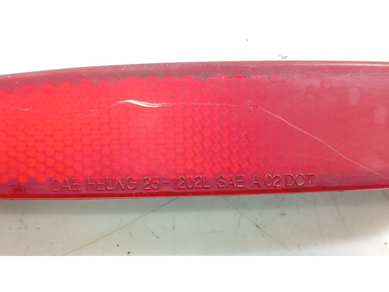 Recambio de reflector paragolpe trasero izquierdo para chevrolet lacetti (j200) 1.6 referencia OEM IAM   