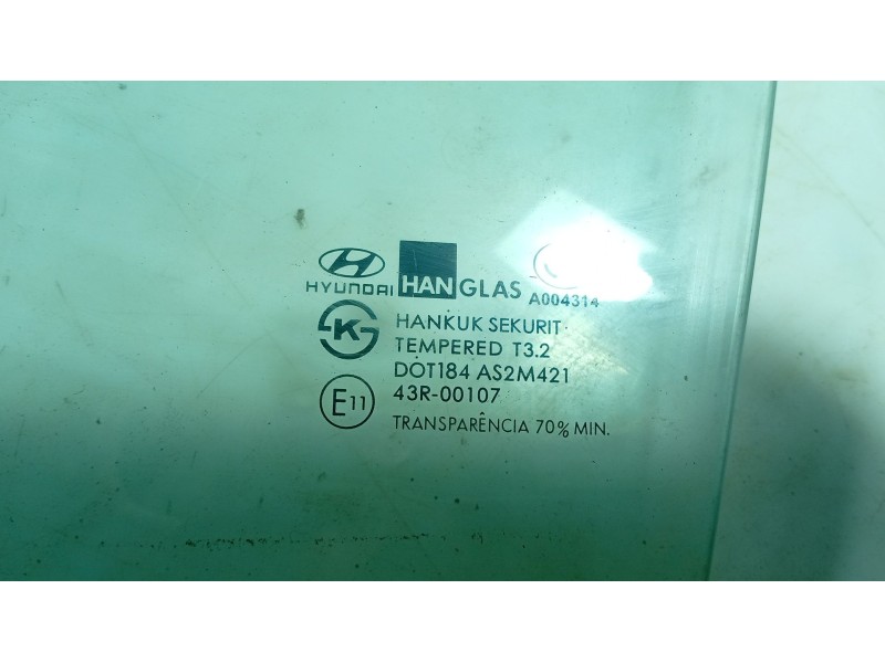 Recambio de luna delantera izquierda para hyundai getz (tb) 1.1 referencia OEM IAM 824101C000  