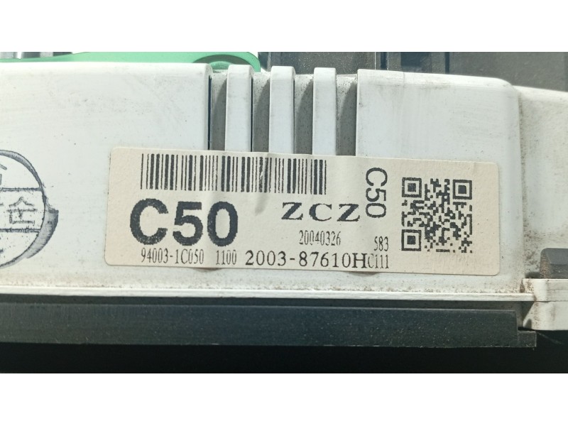 Recambio de cuadro instrumentos para hyundai getz (tb) 1.1 referencia OEM IAM   