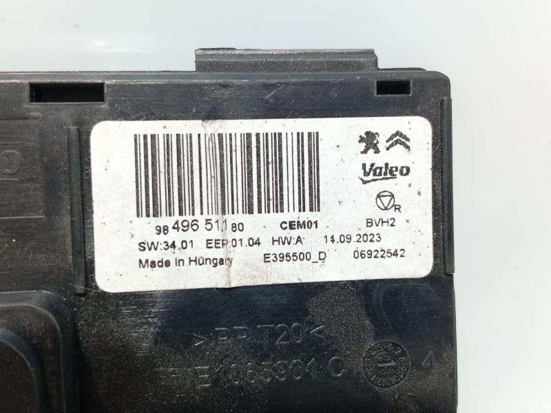 Recambio de modulo electronico para citroën c3 iii (sx) 1.2 puretech 82 referencia OEM IAM   