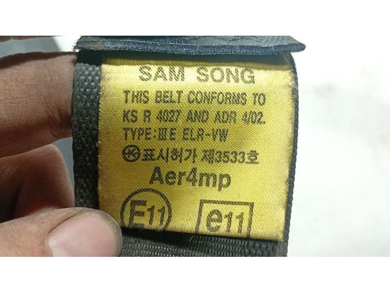 Recambio de cinturon seguridad delantero izquierdo para hyundai getz (tb) 1.1 referencia OEM IAM 888101C200LT  