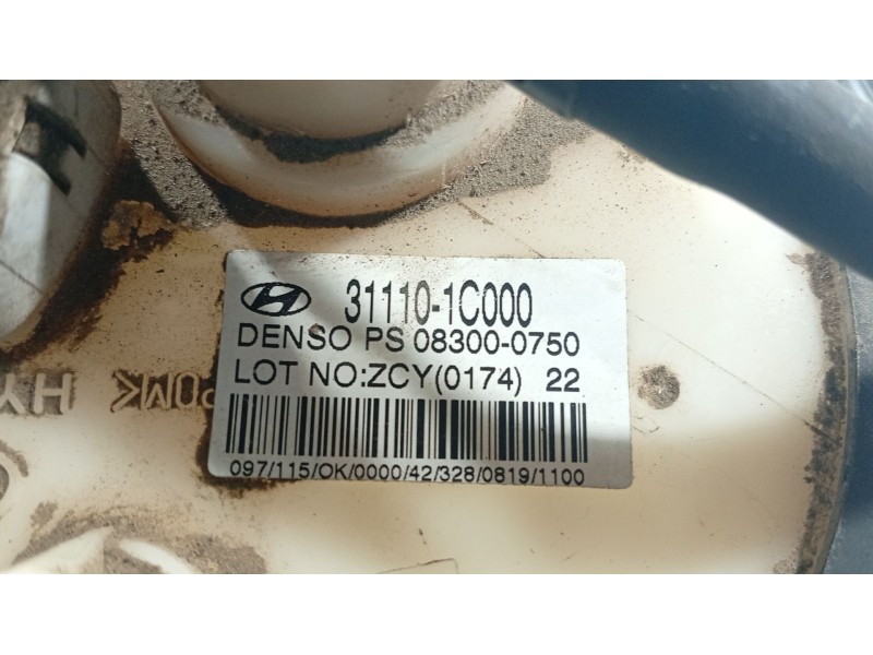 Recambio de aforador para hyundai getz (tb) 1.1 referencia OEM IAM 311101C000DS  