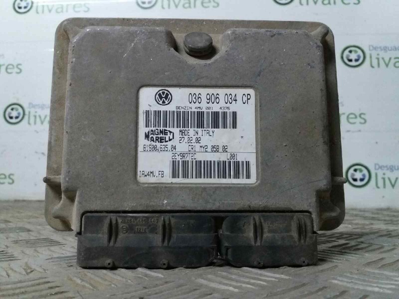 Recambio de centralita motor uce para seat toledo (1m2) stella   |   01.99 - 12.04 | 1999 - 2004 | 105 cv / 77 kw referencia OEM