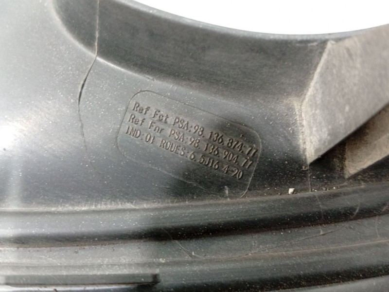 Recambio de tapacubos para citroën c3 iii (sx) 1.2 puretech 82 referencia OEM IAM   