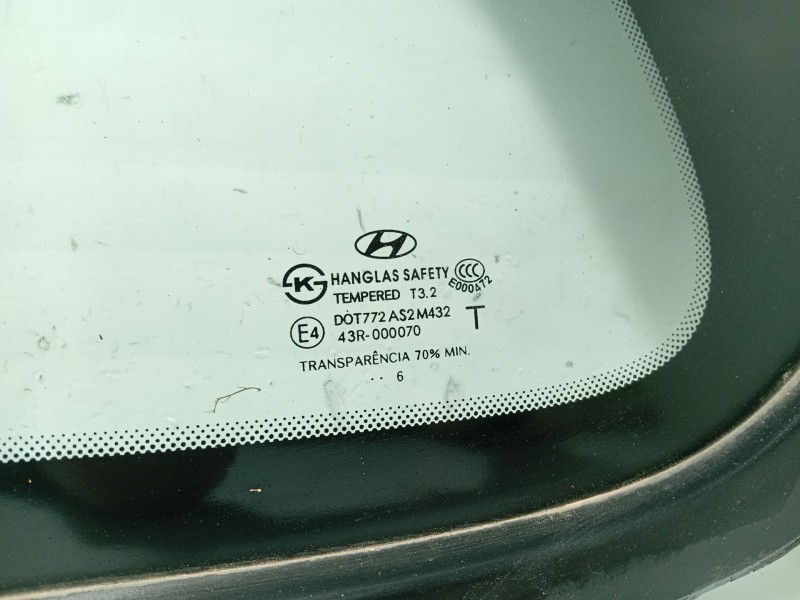 Recambio de luna custodia trasera izquierda para hyundai accent (mc) referencia OEM IAM 878101E010  