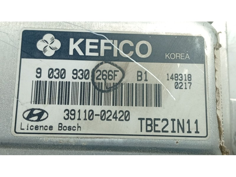 Recambio de centralita motor uce para hyundai getz (tb) 1.1 referencia OEM IAM   
