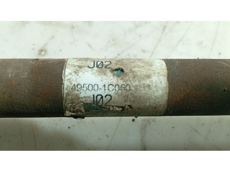 Recambio de transmision delantera derecha para hyundai getz (tb) 1.1 referencia OEM IAM 495001C010SJ  