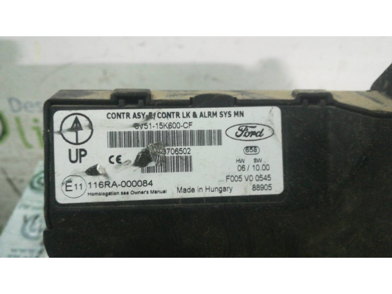Recambio de modulo electronico para ford fiesta (cb1) trend   |   07.08 - 12.10 | 2008 - 2010 | 68 cv / 50 kw referencia OEM IAM