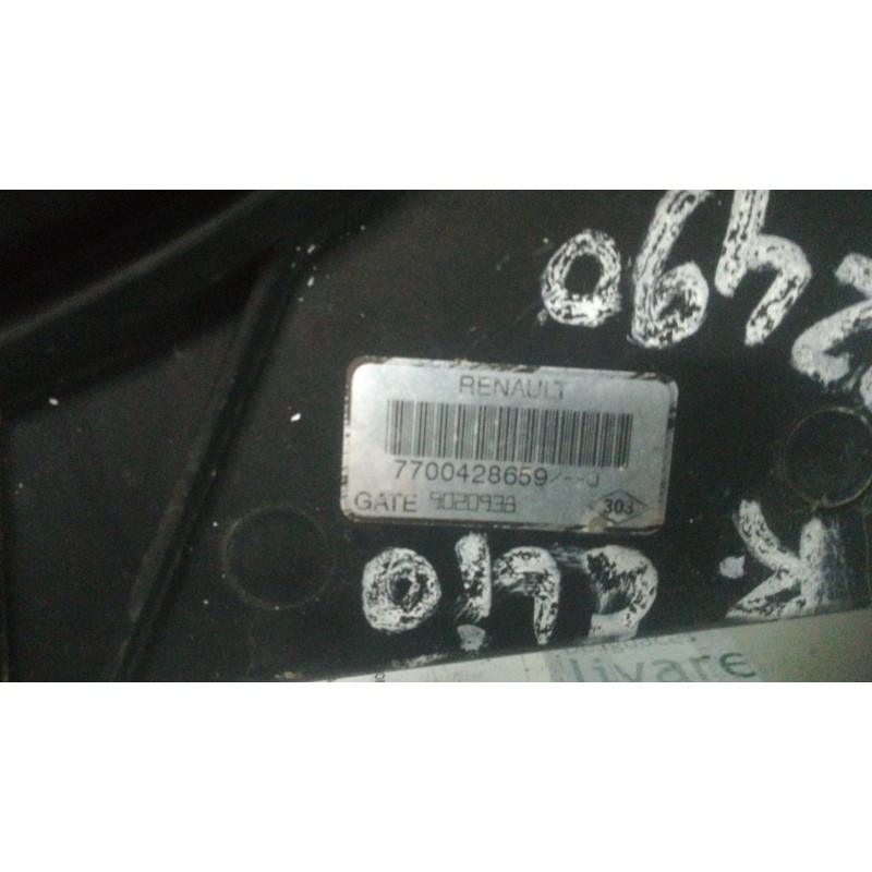 Recambio de electroventilador para renault clio ii fase i (b/cbo)    |   0.98 - 0.01 | 1998 - 2001 referencia OEM IAM 7700428659 Recambio de electroventilador para renault clio ii fase i (b/cbo)    |   0.98 - 0.01 | 1998 - 2001 referencia OEM IAM 7700428659