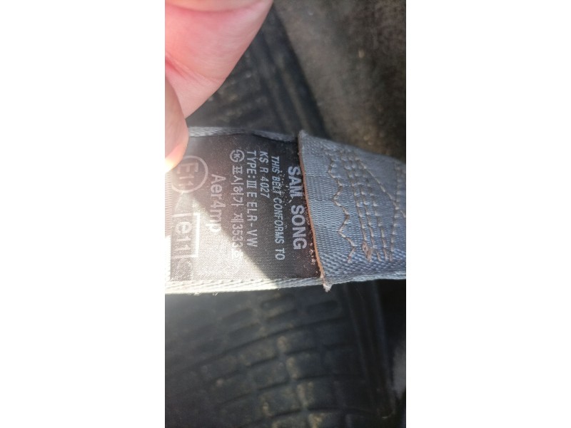 Recambio de cinturon seguridad delantero izquierdo para kia picanto i (sa) 1.1 referencia OEM IAM 8881007200NL  