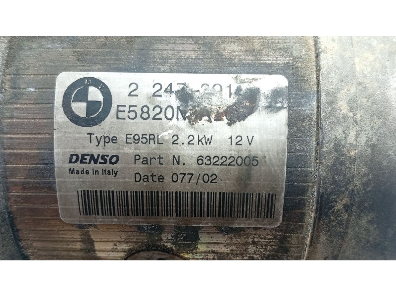 Recambio de motor arranque para bmw 3 (e46) 330 d referencia OEM IAM   