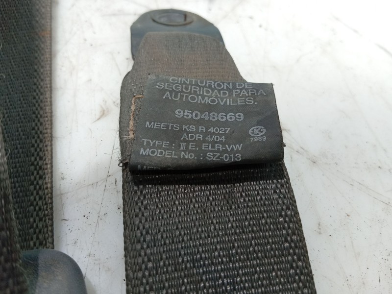 Recambio de cinturon seguridad delantero derecho para chevrolet spark 1.2 cat referencia OEM IAM   
