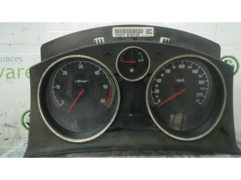 Recambio de cuadro instrumentos para opel astra h berlina enjoy   |   01.04 - 12.07 | 2004 - 2007 | 101 cv / 74 kw referencia OE