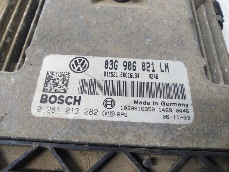 Recambio de centralita motor uce para seat toledo (5p2) sport   |   09.04 - 12.06 | 2004 - 2006 | 105 cv / 77 kw referencia OEM 