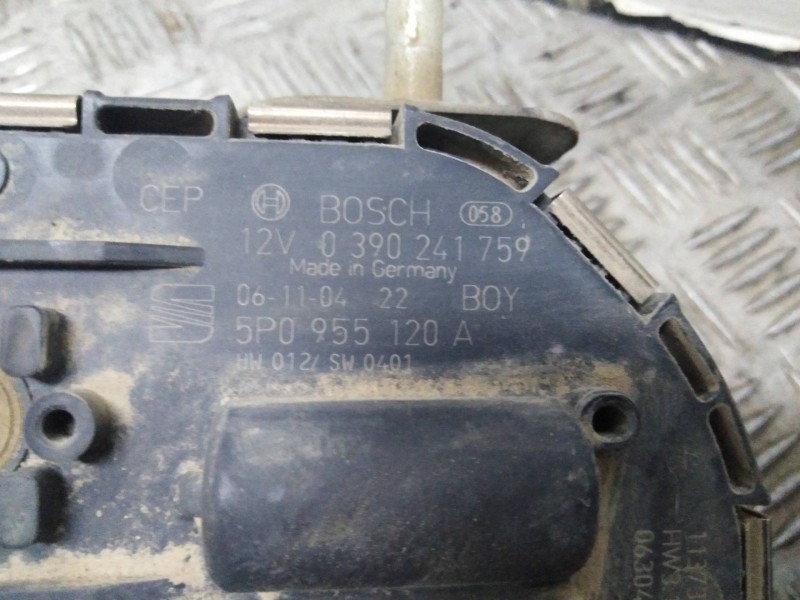 Recambio de motor limpia delantero para seat toledo (5p2) sport   |   09.04 - 12.06 | 2004 - 2006 | 105 cv / 77 kw referencia OE